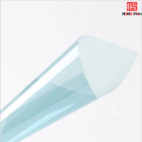 HOHOFILM 1/2/3/4/5/6m 80%VLT Window Tint Glass Sticker Light Blue 99%UV Proof Home glass sticker Car Styling Nano Ceramic Tint