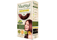 《小瓢蟲生機坊》洛特綠活染髮劑VitalStyl -染髮劑5M棕紅色(植物染)
