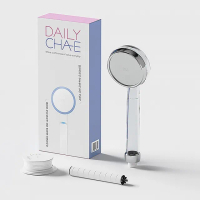 【韓國 DailyCha-E 每日淨】ACF淨水等級 濾菌除氯加壓蓮蓬頭組合