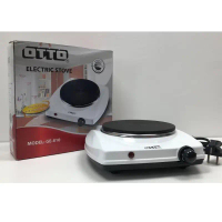 OTTO เตาแม่เหล็กไฟฟ้า GE-810A สีขาว กำลังไฟ 1000w เตาไฟฟ้าสีขาว induction เตาสีขาวมินิมอล (รับประกัน