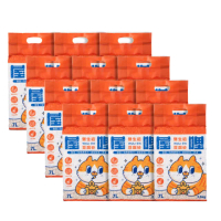 【屋哩Wuli】雙生稻豆腐砂7L 6入 2組(凝結力佳/除臭力佳/豆腐砂)