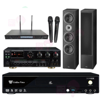 【金嗓】CPX-900 K2R+AK-7+SR-889PRO+Monitor supreme 1002(4TB點歌機+擴大機+無線麥克風+卡拉OK喇叭)