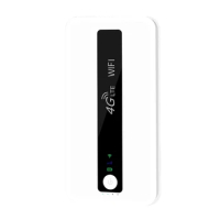 1 PCS Pocket Wifi Router Sim Card Slot White Plastic Wireless Broadband Unlocked Modem Router