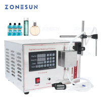ZONESUN GZ-YG1 Automatic Magnetic Pump Filling Machine Beverage Perfume ethanol Alcohol Hydrogen Peroxide Essential Oil Liquid