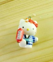 【震撼精品百貨】Hello Kitty 凱蒂貓~KITTY鎖圈-地域限定版吊飾-東京(提燈)