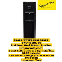 SHARP SWD66EHL / SWD-66EHL-BS DISPENSER GALON BAWAH
