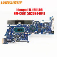 GS557 GS558 NM-C681 For Lenovo Ideapad 5-15IIL05 5B20S44041 Laptop Motherboard With CPU:I3 I5 I7 RAM:8G