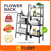 3 Tier / 4 Tier Multipurpose Shelf Shelves Display Rack Flower Rack Rak Besi Home Living Room Rak Se
