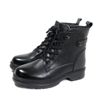 SNAIL 綁帶短靴 黑色 低跟 女鞋 S-6233601 no271