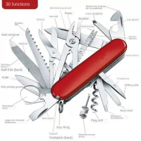 Swiss Army Knife Multifunctional Outdoor Camping Sharp Folding Fruit Knife Self Defense Portable Combination Tool