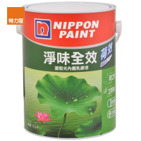 【立邦】荷效超抗污蛋殼光乳膠漆 百合白 5L