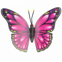 60cm Simulation Butterfly Hollow Large Hanging With Line 3D Outdoor Shopping Mall Wedding Festival Christmas Decoration