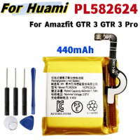 450mAh PL582624 Battery for Huami Amazfit GTR 3 GTR 3 Pro 3Pro Smart Watch Batteries+ Free Tools