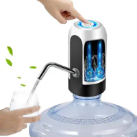 Electric Water Dispenser Pump One Click Water Dispenser Portable Automatic Water Bottle Pump Electric Chiller USB Charging