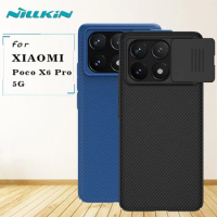for Xiaomi Poco X6 Pro 5G Case Nillkin Camshield Lens Camera Protector Shockproof Back Cover For Xiaomi Poco X6 Pro 5G
