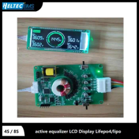 4S 8S Heltec Smart Active Balancer 5A 10A with APP RS485 transformer feedback active equalizer LCD Display Lifepo4/lipo