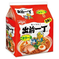 日清 出前一丁醬油面 5食入