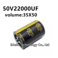 50V 22000UF 50V22000UF 22000UF50V volume: 35X50 mm audio power amplifier inverter aluminum electrolytic capacitor