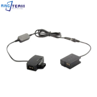 D-Tap to USB Adapter Connector 5V to DMW-BLC12 Dummy Battery DMW-DCC8 DC Coupler for Panasonic Lumix FZ1000 FZ200 FZ300 G7 G6 G5