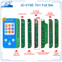 JC-V1SE 7 in 1 True Tone Programmer For iPhone 8 Plus X XR XS MAX 11 12 Pro Max Touch Shock Fingerprint Battery Repair Machine