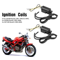 2PCS Ignition Coil Motorcycle Ignition Coil For Suzuki GSF400 GSF600 GSF1200 Bandit