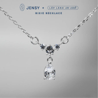 Dây Chuyền Bạc Nữ Cao Cấp JENSY Giọt Nước Đính Đá Tiểu Thư \Nixie\" VCTL6"