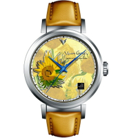 Van Gogh Swiss Watch梵谷 經典名畫男錶 I-SLMV-11 標誌向日葵【刷卡回饋 分期0利率】【APP下單22%點數回饋】
