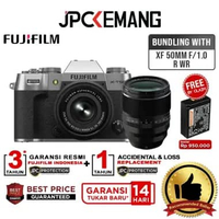 JPC KEMANG Fujifilm XT50 kit 15-45mm Mirrorless Camera Fuji X-T50 XT 50 kit 15-45 mm GARANSI RESMI +