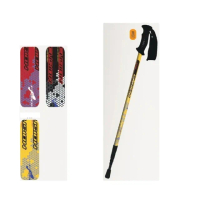 【海夫健康生活館】宜山 登山杖手杖 3段式伸縮/鋁合金/台灣製造/Fusion蜂巢(AT3S015)