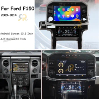 4+64G For Ford F150 2009 2010 2011 2012 2013 2014 2015 No CD Player Car Radio Automotive Bluetooth Stereo Receiver Audio System