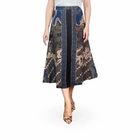 Lausboutique-Rok Malaka-Seri Tsujipto-Rok Batik Tsujipto biru