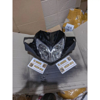 paket cover batok depan + reflektor kaca lampu  Motor honda Supra X 125 new betmen batman tahun 2007