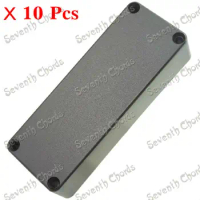 10 Pcs Sealed Closed Type Pickup Covers/Lid/Shell/Top For 5 String Bass Guitar (4 Screw hole)