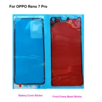 For OPPO Reno 7 Pro Back Battery cover Sticker LCD Screen Front Frame Bezel 3M Glue For OPPO Reno7 Pro Double Side Adhesive Tape