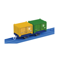 【TAKARA TOMY】PLARAIL 鐵道王國 KF 台鐵貨櫃(多美火車)