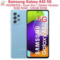 Samsung Galaxy A52 5G A526B/DS Dual Sim 6.5" 6GB RAM 128GB Octa Core Snapdragon NFC Global Version Original