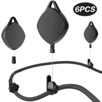 3/6PCS Silent VR Cable Pulley System For HTC Vive/Vive Pro/for Oculus Rifts/Windows VR/Valve Index VR Cable Management
