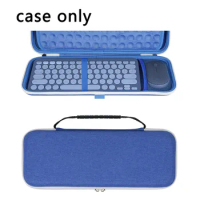 Geekria Hard Case Compatible with Pebble 2 Combo, Logitech K380/k380s Keyboard +M350/M350s Mouse