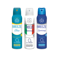 【Malizia 瑪莉吉亞】Breeze 48H止汗噴霧-150ml(無鋁鹽配方)