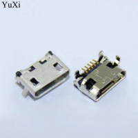 10pcs Micro USB Jack Connector Female 5 pin Charging Socket for Lenovo A10-70 A370E A3000 A3000H A5000 A7600 A7600H S910 S930