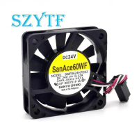 พัดลมทำความเย็น 9WF0624H7D03 6015 60มม. 24V A90L 0001 0511 ขนาด 60*60*15 มม. สำหรับ Fanuc