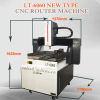 Mini Lathe CNC Router 4040 6040 6060 6090 2.2kw Aluminum Frame Engraving Machine for Woodworking Metal Steel Wood Cutting Price