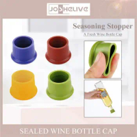 Reusable Wine Stopper Fresh Keeping Champagne Beer Bottle Silicone Drink Saver Sealer Bottle Cover Plug Bar Tool