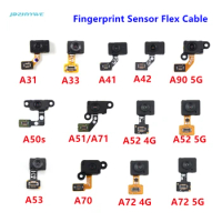 Fingerprint Sensor Home Button Flex Cable For Samsung Galaxy A71 A70 A90 A53 A51 A52 A50s A42 A41 A42 A33 A31 4G 5G