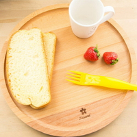 ✤宜家✤圓形櫸木 點心盤 麵包盤 實木無漆果盤 ( 小20cm)