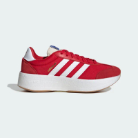 【adidas 愛迪達】休閒鞋 男鞋 女鞋 運動鞋 厚底 CITY RNR 紅 JI0835