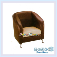 ╭☆雪之屋居家生活館☆╯R321-06 小甜甜洽談沙發(咖啡/米白)/小沙發/休閒椅/造型椅/房間椅/沙發矮凳/皮沙發
