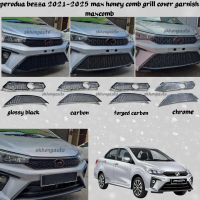 perodua bezza 2021-2025 car new desigh max honey comb grill cover garnish accessories maxcomb skhong