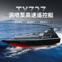 2.4g Remote Control Boat Turbo Jet High-speed Speedboat Boys Electric Racing Boat Charging Water Toy Boat Model Rc Boat