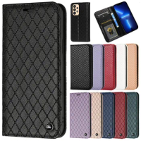 Funda Galaxi A33 Magnetic Phone Book Case on for Samsung Galaxy A33 5G SM-A336 Cases Diamond Luxury Wallet Flip Back Cover Capa